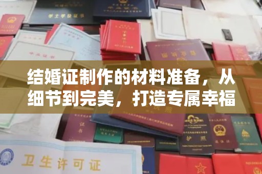 山上结婚证制作的材料准备，从细节到完美，打造专属幸福证明