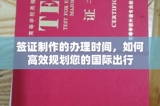 山上签证制作的办理时间，如何高效规划您的国际出行