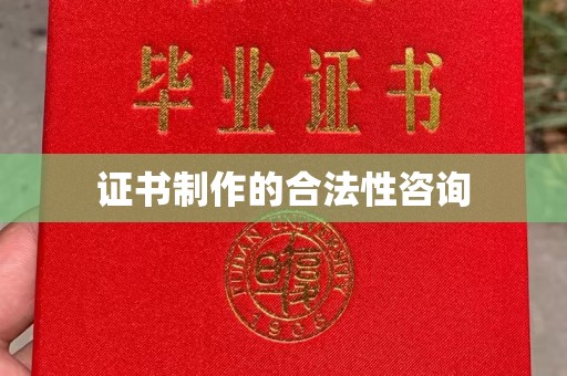 山上证书制作的合法性咨询
