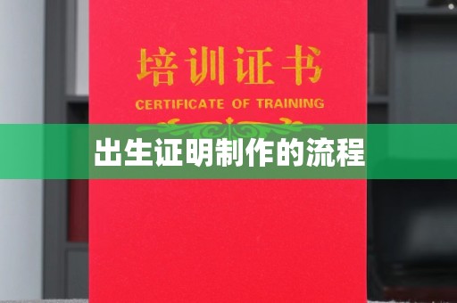 山上出生证明制作的流程